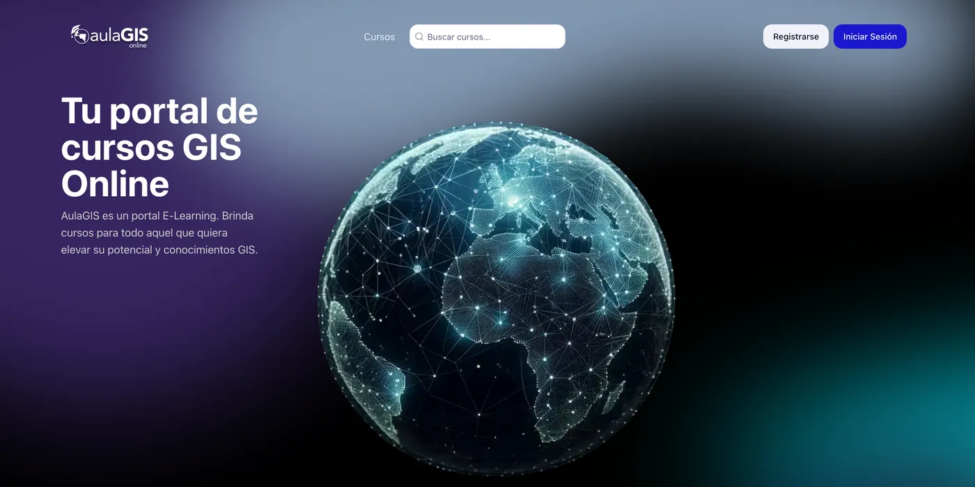 AulaGIS online course platform