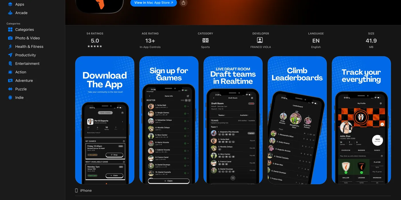 Por El Deporte app on the App Store